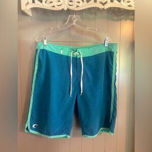 Teal Cove Men’s Swimming Trunks